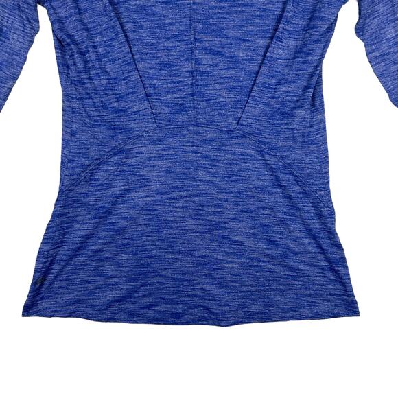 Lululemon Womens Size 6 Go Everywhere Long Sleeve Top V Neck Performance Active - Picture 6 of 9